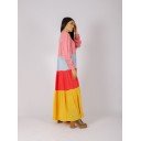 İPEK ELBİSE BOHO LOVES ELİF MISIRLI